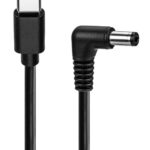 POWERTECH καλώδιο τροφοδοσίας USB-C σε DC CAB-UC095, 5.5x2.5mm, 0.5m, μαύρο