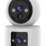 VSTARCAM smart κάμερα CB90DR, 2MP, dual lens, WiFi, PTZ, SD, 5200mAh backup battery