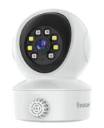 VSTARCAM smart κάμερα CS49LM με ανιχνευτή καπνού/αερίου, 3MP, WiFi, PTZ, SD