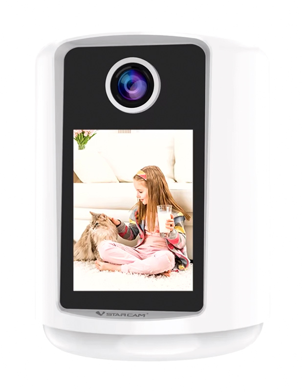 CV331S VSTARCAM smart κάμερα CV331S με οθόνη, 3MP, WiFi, 2000mAh, SD - Image 1