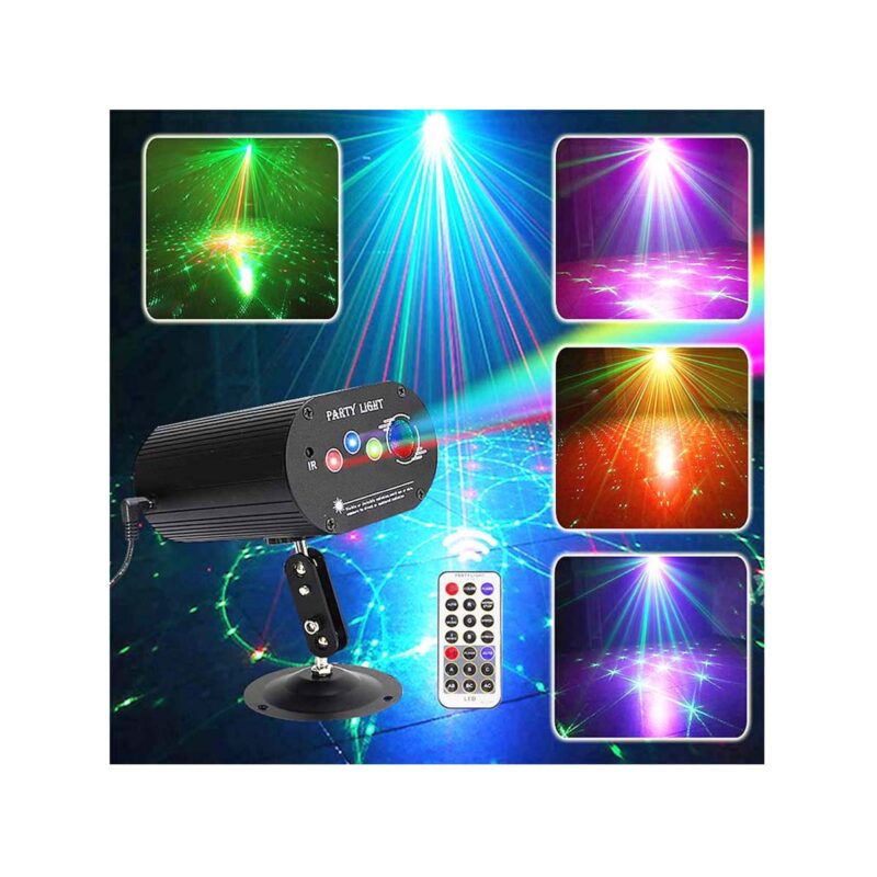 EMS-LQ RGB Laser + RGB LED με Λειτουργίες Auto, Sound, Strobe - Image 3