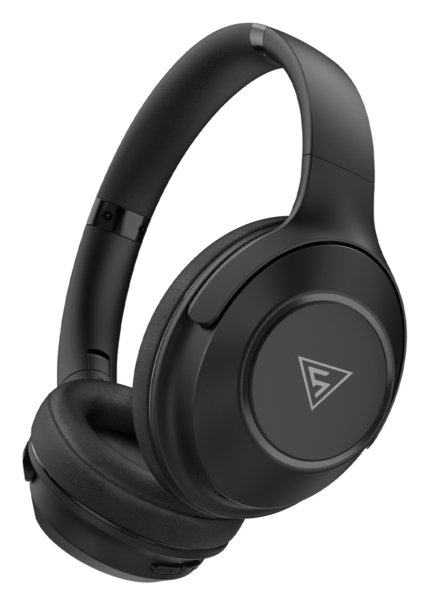 FOCUS5-BK DOQAUS headphones FOCUS 5, ασύρματα & ενσύρματα, Φ40mm, 1000mAh, μαύρα - Image 1