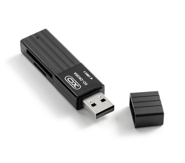 GER-XO-DK05A XO DK05A USB 2.0 2-in-1 CARD READER - Image 1