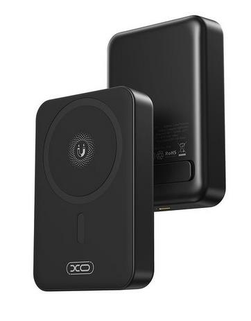 GER-XO-PR231BK XO PR231 MAG SAFE IPHONE 15W WIRELESS+PD20W POWERBANK, 10000MAH, ΜΑΥΡΟ - Image 1