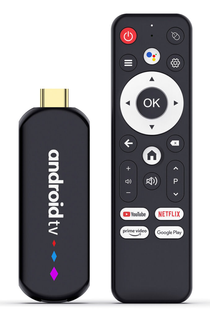 H96MAX-L3TVSTICK H96 MAX TV Stick L3, 4K, 2/16GB, WiFi, Bluetooth, Android 14 - Image 1