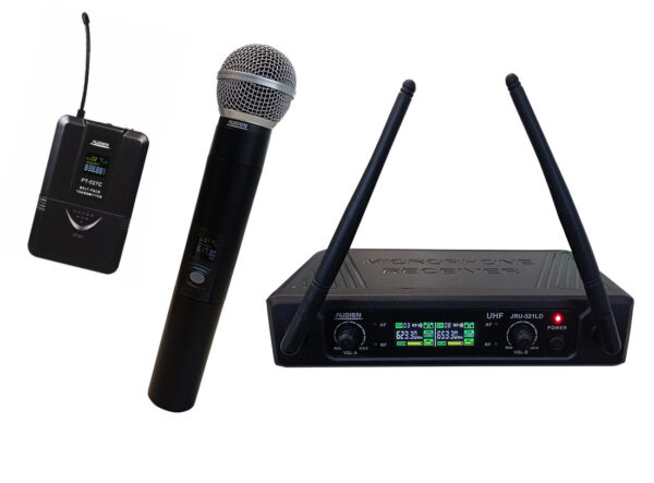 JRU-521LD-C  ΑΣΥΡΜΑΤΟ ΜΙΚΡΟΦΩΝΟ ΧΕΙΡΟΣ - ΠΕΤΟΥ UHF