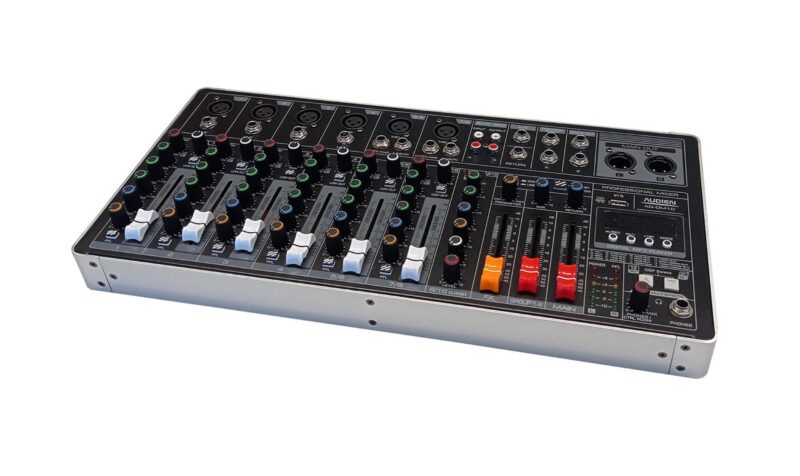 Κονσόλα Ήχου 10 Καναλιών με Bluetooth, USB Player, 16 bit DSP - Image 2