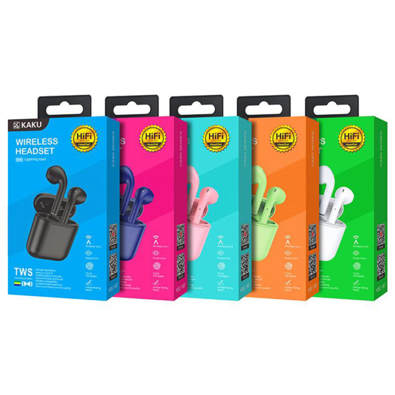 BLUETOOTH IN-EAR Ακουστικά 5.0 με Θήκη Φόρτισης 250mAh, Μαύρα - Image 3