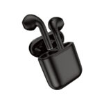 BLUETOOTH IN-EAR Ακουστικά 5.0 με Θήκη Φόρτισης 250mAh, Μαύρα - Image 2