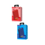 Φορητό BLUETOOTH Ηχείο 5W 800mAh με FM, USB, AUX, Κόκκινο - Image 2