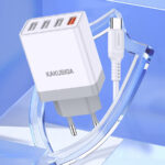 KSC-913 ΦΟΡΤΙΣΤΗΣ 4USB CHARGING DATA ΣΕ TYPE C - Image 2