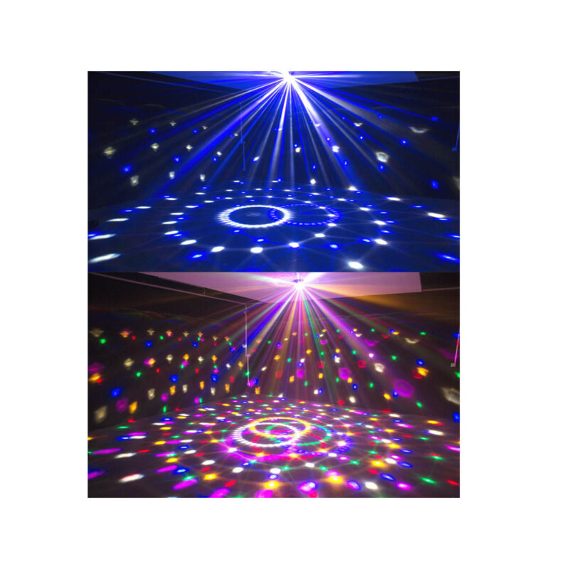 Φωτορυθμικό MAGIC BALL 6*1W LED RGB με Λειτουργία AUTO / SOUND - Image 3