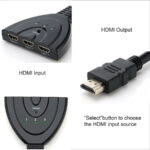 HDMI SWITCH BOX 3 Συσκευών 1920x1080p - Image 2