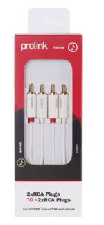 2xRCA Αρσενικά - 2x RCA Αρσενικά - 2.0m - Image 2