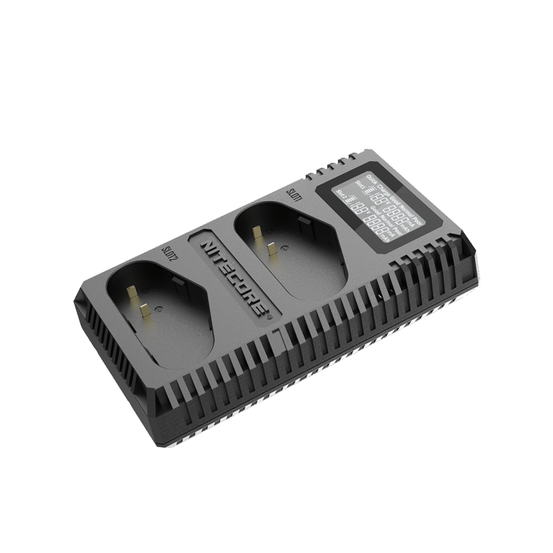Φορτιστής NITECORE UCN4 PRO για CANON LP-E4, LP-E4N, LP-E19 - Image 4