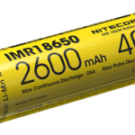 Μπαταρία NITECORE 18650 / 2600mah / IMR 40A FlatTop (Ζεύγος)
