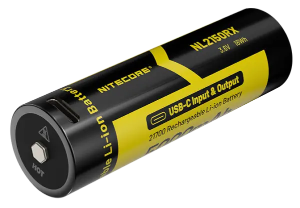 Μπαταρία NITECORE 21700 / 5000mAh/ RX, USB-C