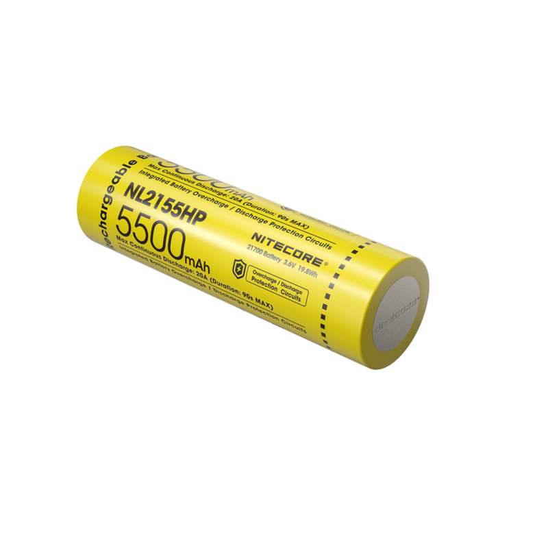 Μπαταρία NITECORE 21700 / 5500mAh (τιμή τεμαχίου), NL2155HP - Image 3