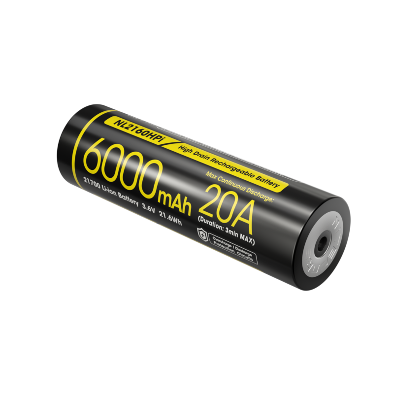 Μπαταρία NITECORE 21700 / 6000mAh / HPi (τιμή τεμαχίου) - Image 3