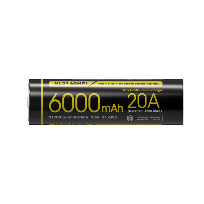Μπαταρία NITECORE 21700 / 6000mAh / HPi (τιμή τεμαχίου) - Image 4