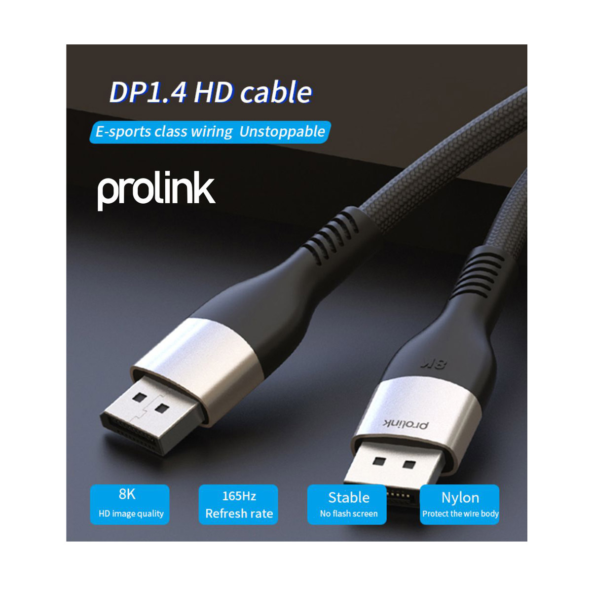PB380-12 PF380A-180 PROLINK DISPLAY PORT σε DISPLAY PORT 1.8m - Image 1