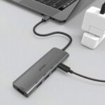 PLT465 ΜΕΤΑΤΡΟΠΕΑΣ typeC σε USBx3 + HDMI + typeC για MAC & IPADpro