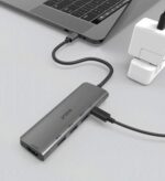 Μετατροπέας typeC σε USBx3 + HDMI + typeC για MAC & IPADpro