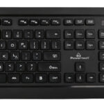 POWERTECH set ποντίκι & πληκτρολόγιο PT-1060, ασύρματο, 1600DPI, μαύρο