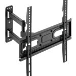 POWERTECH επιτοίχια βάση τηλεόρασης PT-1131, 32-55", έως 35kg, full motion
