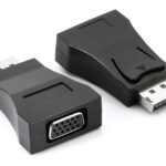 POWERTECH αντάπτορας DisplayPort σε VGA PTH-100, 1080p/60Hz, μαύρος