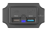 POWERTECH πρίζα USB για σκάφη & οχήματα PTL-009, USB & USB-C, 36W