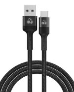 POWERTECH καλώδιο USB σε USB-C PTR-0128, PD 60W, copper, 1m, μαύρο