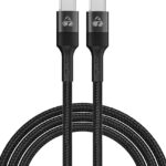 POWERTECH καλώδιο USB-C PTR-0131, PD 60W, copper, 60cm, μαύρο