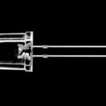JSL-1001UWC Led 10mm λευκό χρώμα υψηλής φωτεινότητας