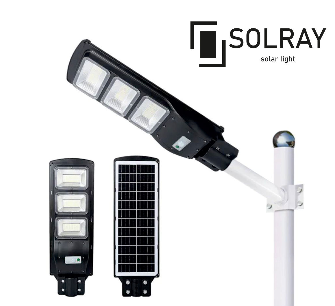 S02B4 Ηλιακός προβολέας δρόμου LED 60W (Με μεταλλική βάση) - Image 1