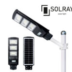 Ηλιακός προβολέας δρόμου LED 120W (Με μεταλλική βάση)