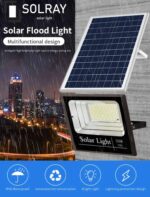 S01C-100W Ηλιακός προβολέας LED 100W - Image 2