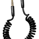 USAMS καλώδιο Jack 3.5mm SJ256, Hi-Fi stereo, 1.2m, μαύρο