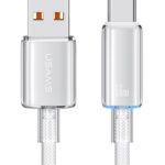USAMS καλώδιο USB-C σε USB US-SJ658, 66W, 480Mbps, 1.2m, λευκό