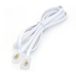 SM134-white-1.5m  Τηλεφωνικό καλώδιο 1.5μ
