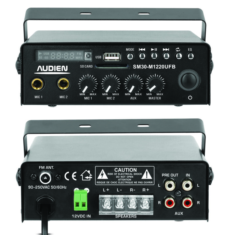 Ενισχυτής Hi-Fi 2x35Wrms 12V/220V - Image 2