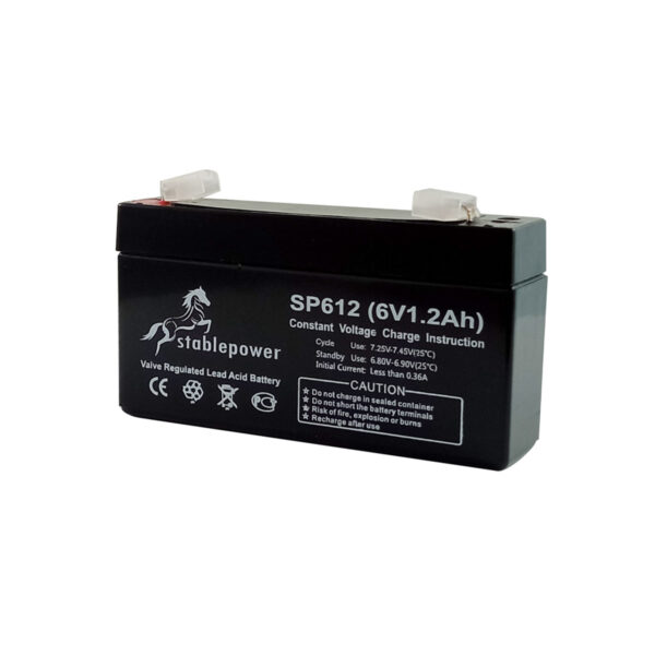SP612  Μπαταρία μολύβδου 6V 1,2Ah