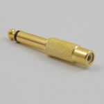 TA100-1 ADAPTOR RCA ΘΗΛΥΚΟ - ΚΑΡΦΙ 6,3mm