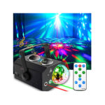 Φωτορυθμικό LASER / RGB με Ηχείο - Image 2