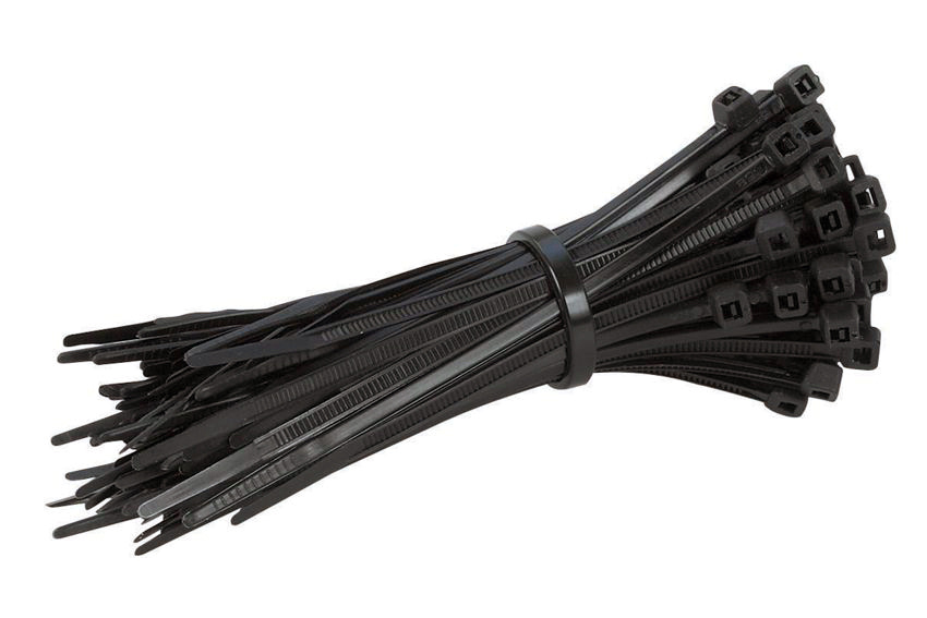 TIES-017 POWERTECH δεματικά καλωδίων TIES-017, 120x3mm, μαύρα, 100τμχ - Image 1