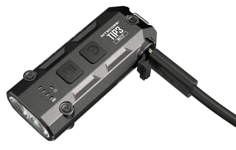 Φακός LED NITECORE TIP3, Μπρελόκ, Rechargeable, Blue - Image 3