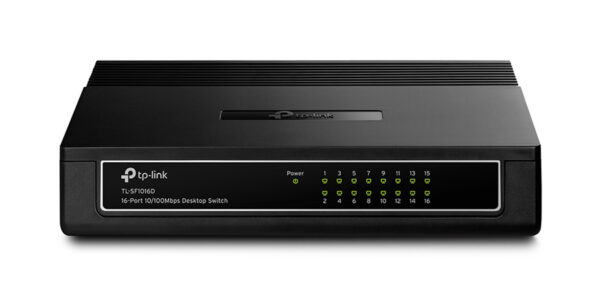 TP-Link Desktop Switch TL-SF10016D, 10/100Mbps, 16 Θύρες, Ver. 7.0