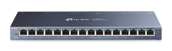 TP-Link desktop switch TL-SG116, 16-Port, 10/100/1000Mbps, Ver. 1.0