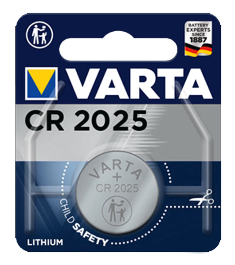 Varta Κουμπί Λιθίου CR2025 (1τμχ) - Image 2
