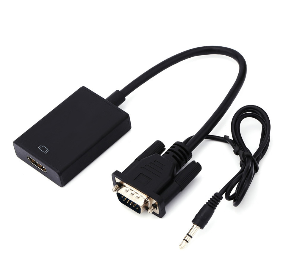 VD-242 CONVERTER VGA+3,5mm σε HDMI - Image 1